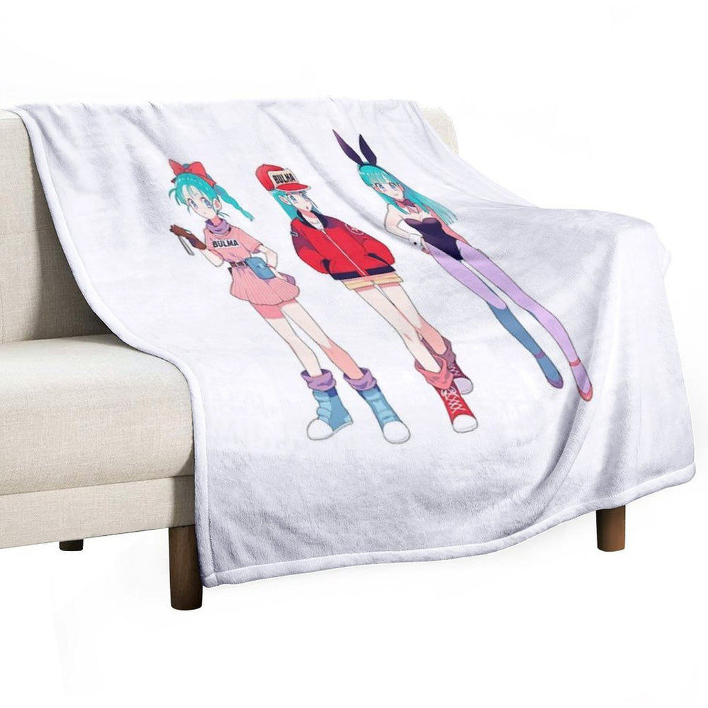 Bulma Girls Eco-conscious Throw Blanket