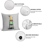 Bollinger! Soft Luxury Feel Throw Pillow