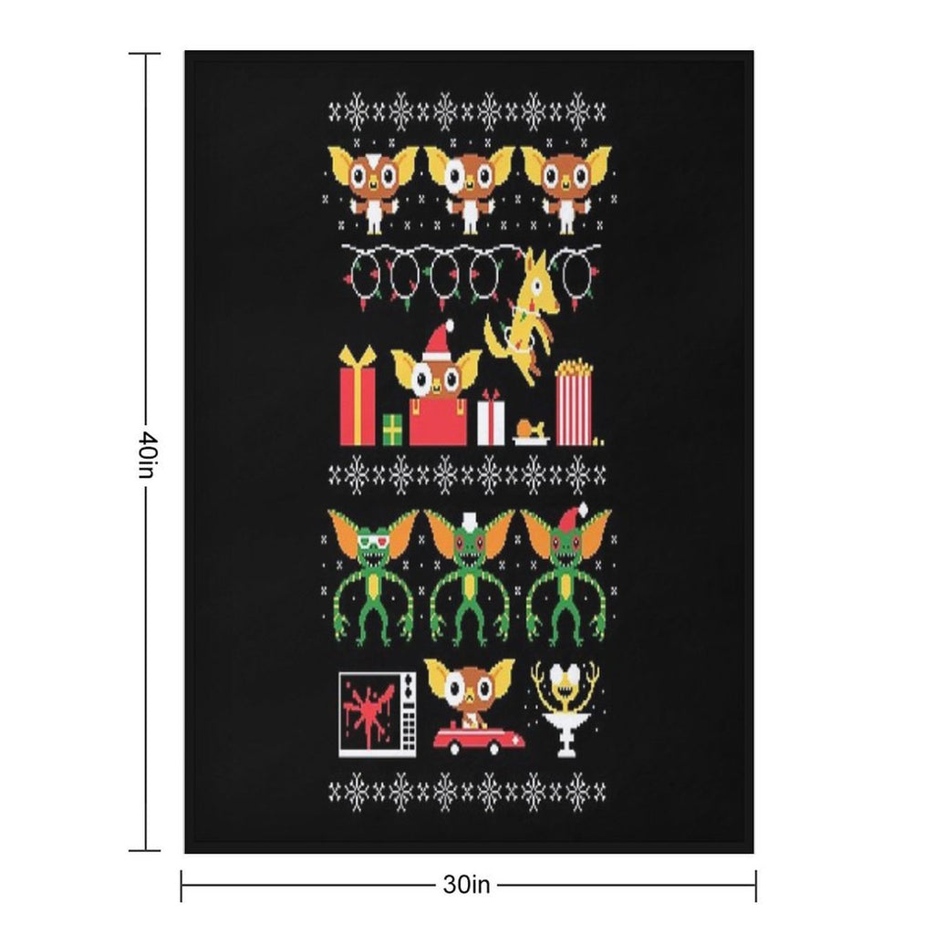 No Cookies After Midnight Machine-washable Throw Blanket