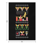 No Cookies After Midnight Machine-washable Throw Blanket