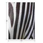 Zebra Premium Throw Blanket