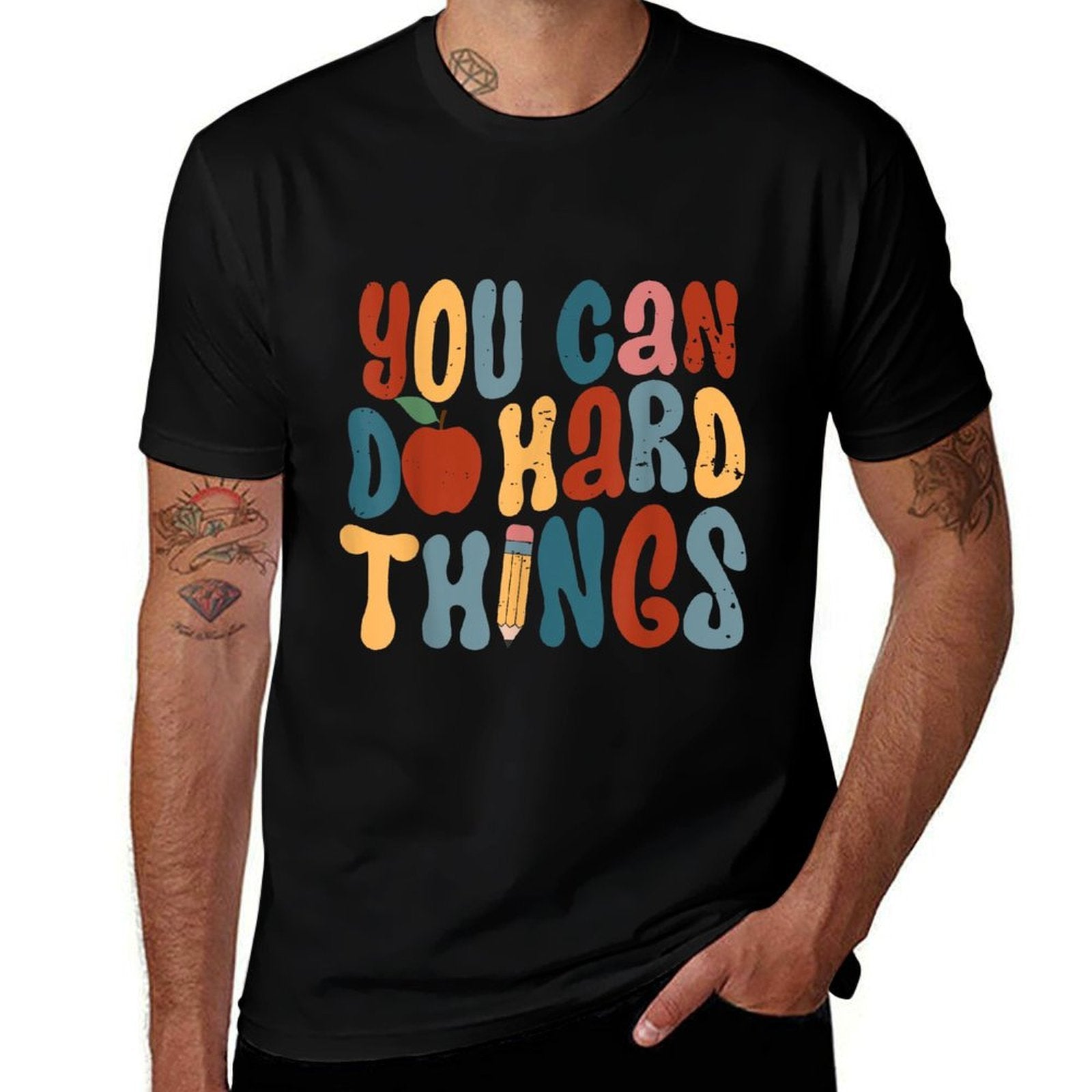 You Can Do Hard Things First Day Of School Back To School  Quick-drying T-Shirt