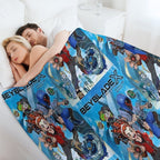 Beyblade X Lightweight Throw Blanket