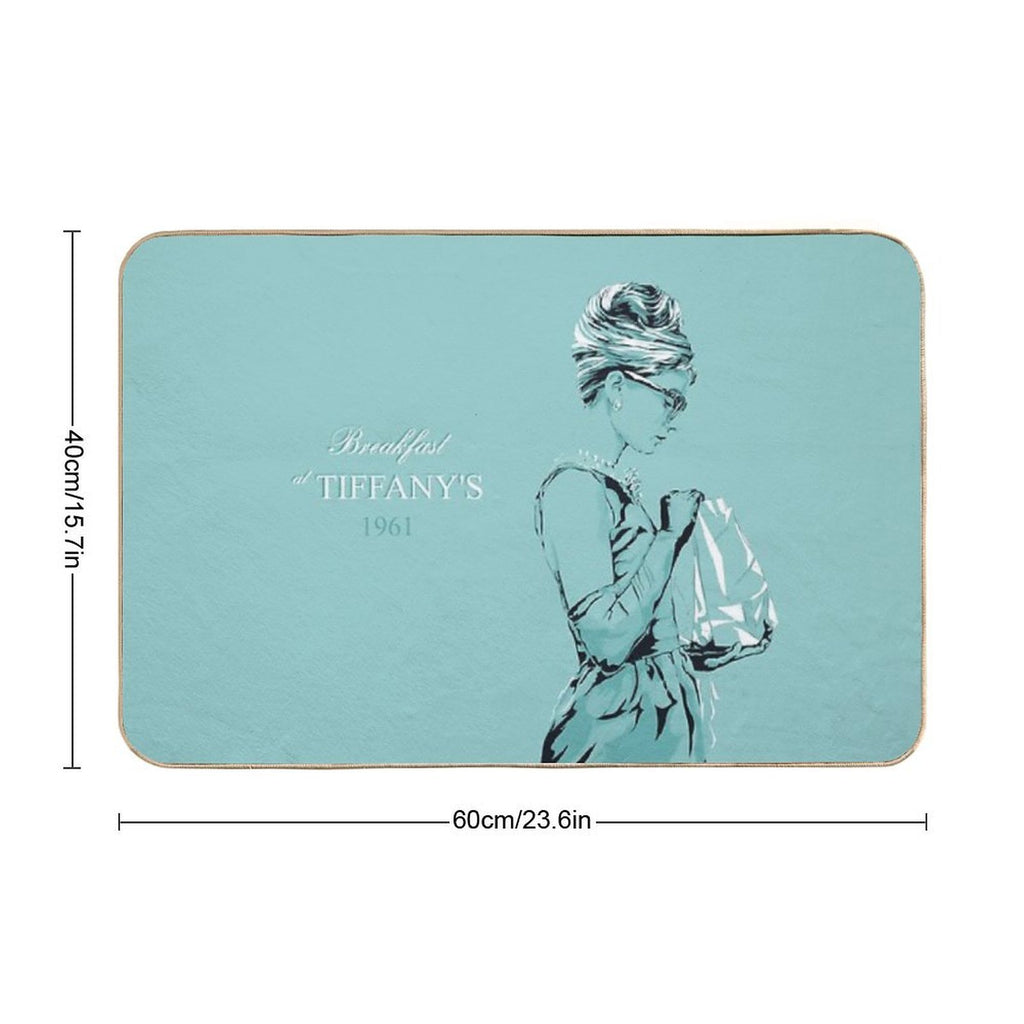 Breakfast at Tiffanys 1961 Durable Bath Mat