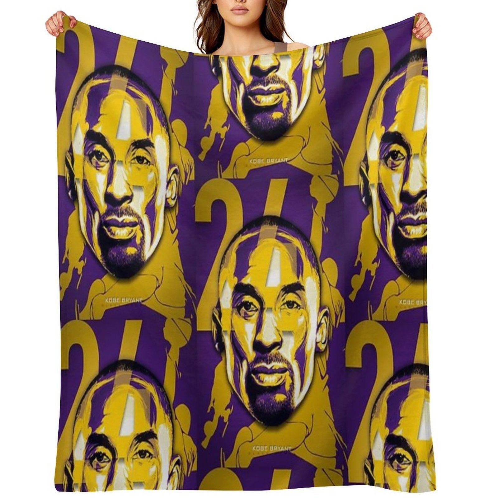 Black Mamba Anti-pilling Throw Blanket