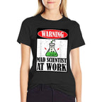 Funny Mad Scientist Science Teacher Halloween Costume Kids  Breathable T-Shirt