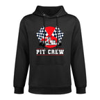 Halloween Pit Crew Costume Race Track All-Day Comfort Hoodie