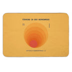 Sun  Bauhaus Poster I  Slip-Resistant Bath Mat