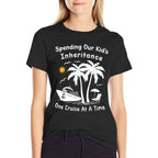 Funny Spending Our Kids Inheritance One Cruise At A Time  Vintage-inspired T-Shirt