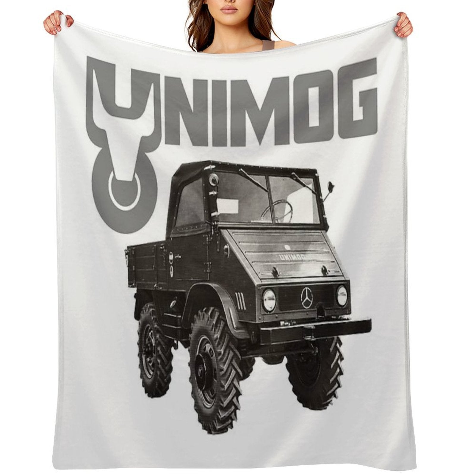 UNIMOG Oldschool Durable Throw Blanket