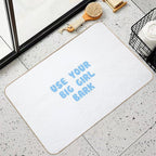 Use Your Big Girl Bark  Easy To Clean Bath Mat