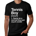 Tennis Boy Definition Funny Sports  Lightweight T-Shirt