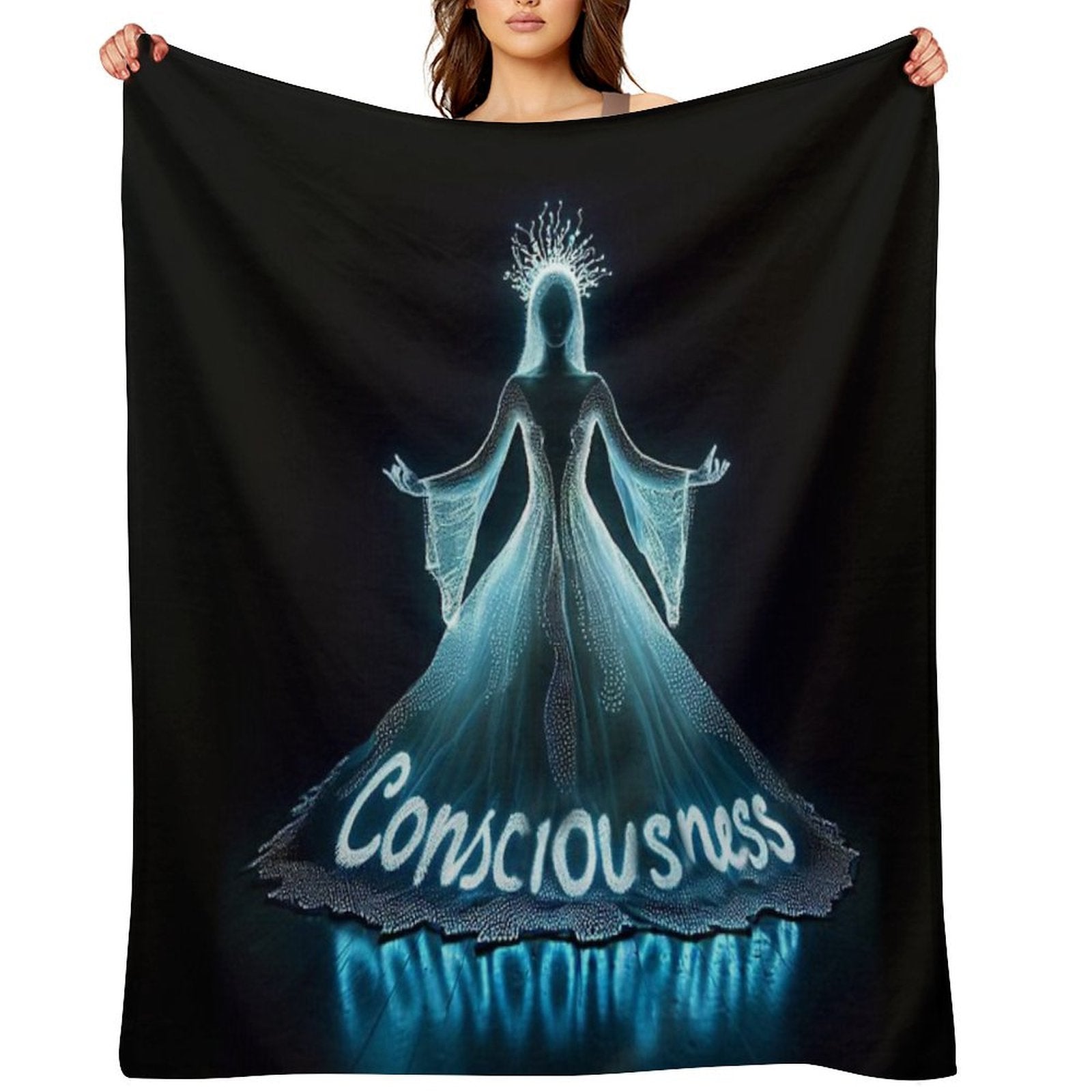 Full Consciousness Eco-conscious Throw Blanket