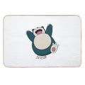 Funny Cute Snorlax Cartoon Anime Meme  Slip-Resistant Bath Mat