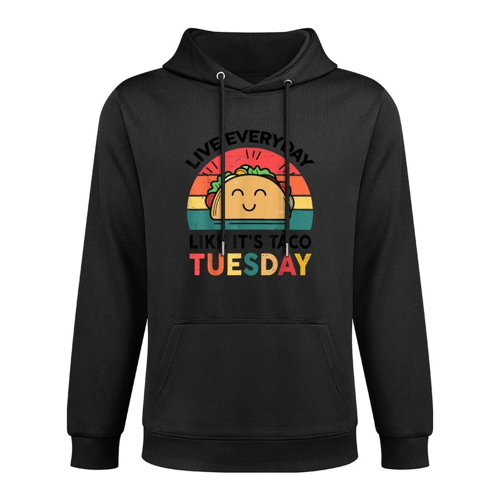 Everyday Like Taco Tuesday Cinco De Mayo Funny Mexican Women Relaxed Fit Hoodie