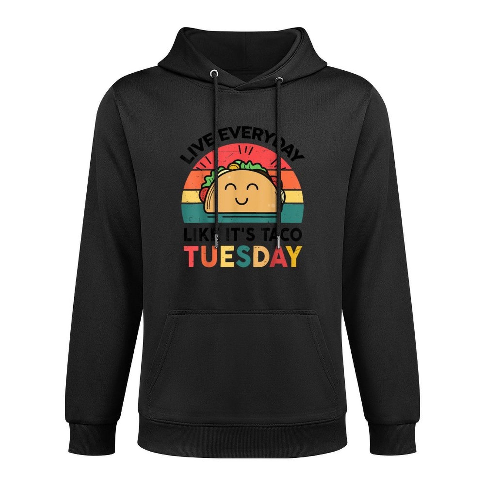 Everyday Like Taco Tuesday Cinco De Mayo Funny Mexican Women Relaxed Fit Hoodie