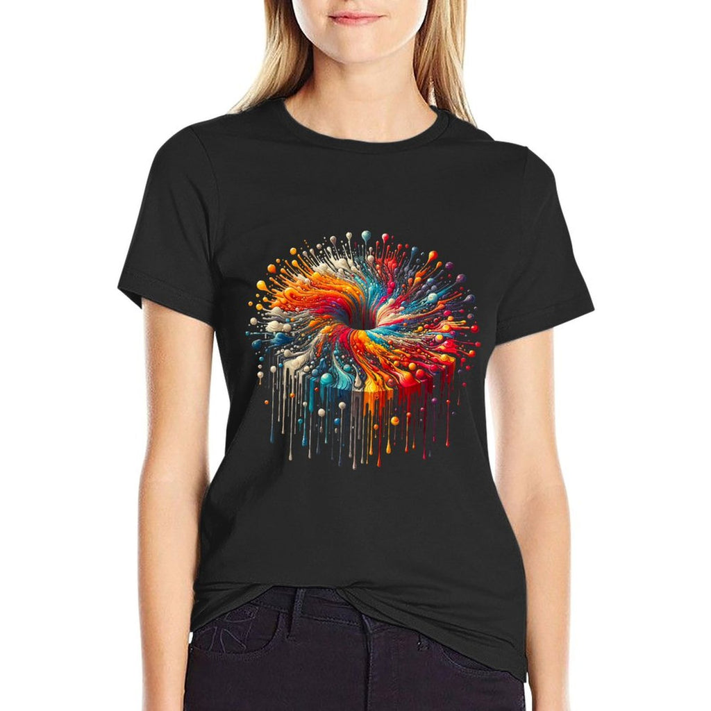 ColorBurst  Cool Graphic  Men Women S - 6XL Graphic  Cotton T-Shirt