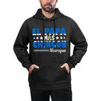 El Papa Mas Chingon Nicaragua Latino Nicaraguan Dad Durable Construction Hoodie