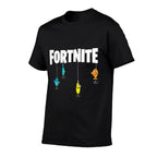 Fortnite Logo Lures White  Graphic-printed T-Shirt