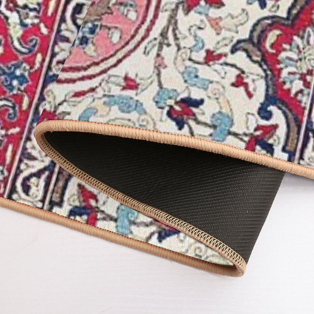 Bakhtiari West Central Persian Rug Print  Stain-Proof Bath Mat