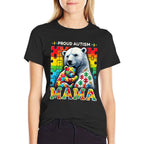 Autism Awareness Family Proud Autism Mama Bear Love  Breathable T-Shirt