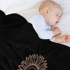 8647 Subtle Anti Trump 86 47 Cat Sunflower, Cat Lovers Durable Throw Blanket