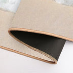 Bright Blue Calm Ocean Shore  Multi-Purpose Bath Mat