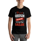 Proud Cousin of A Freaking Awesome Sailor  Heathered Texture T-Shirt