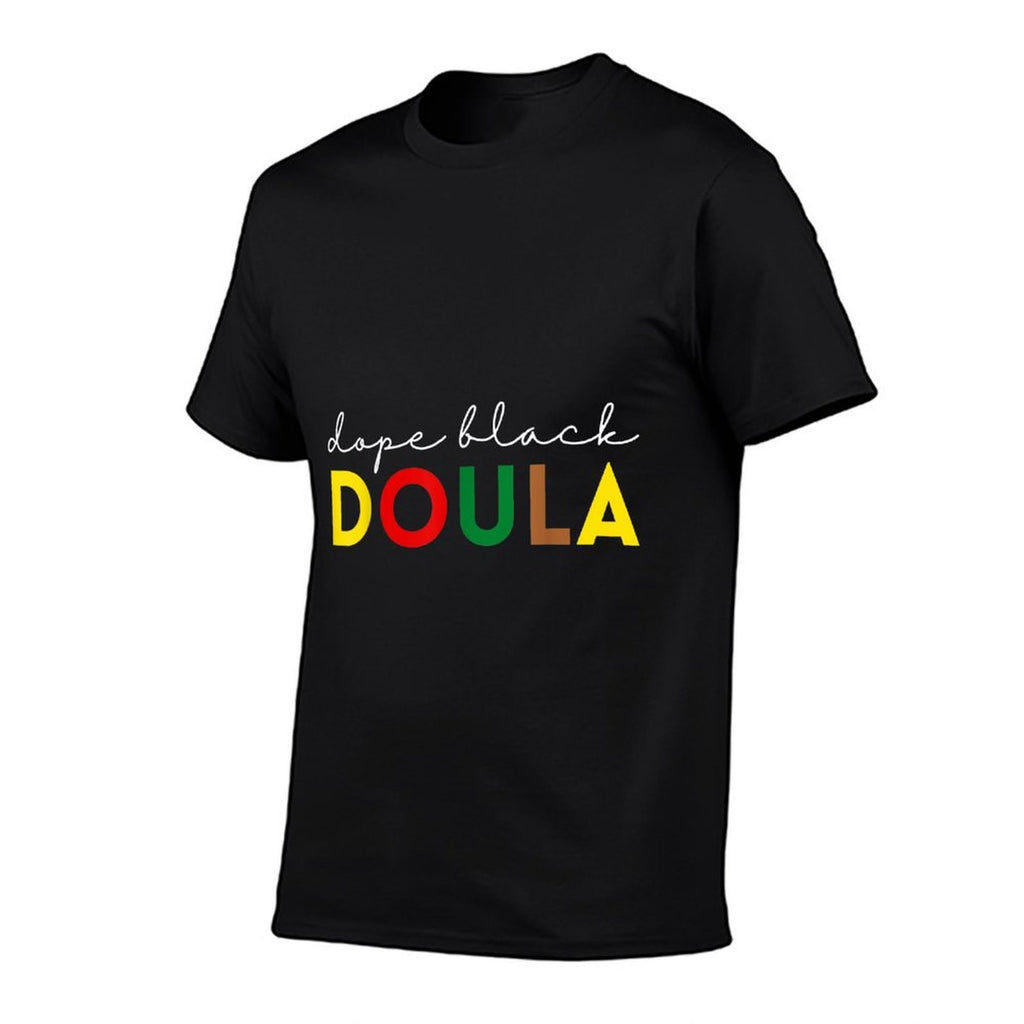 Dope Black Doula African American Midwife Birth Educator  Vintage-inspired T-Shirt