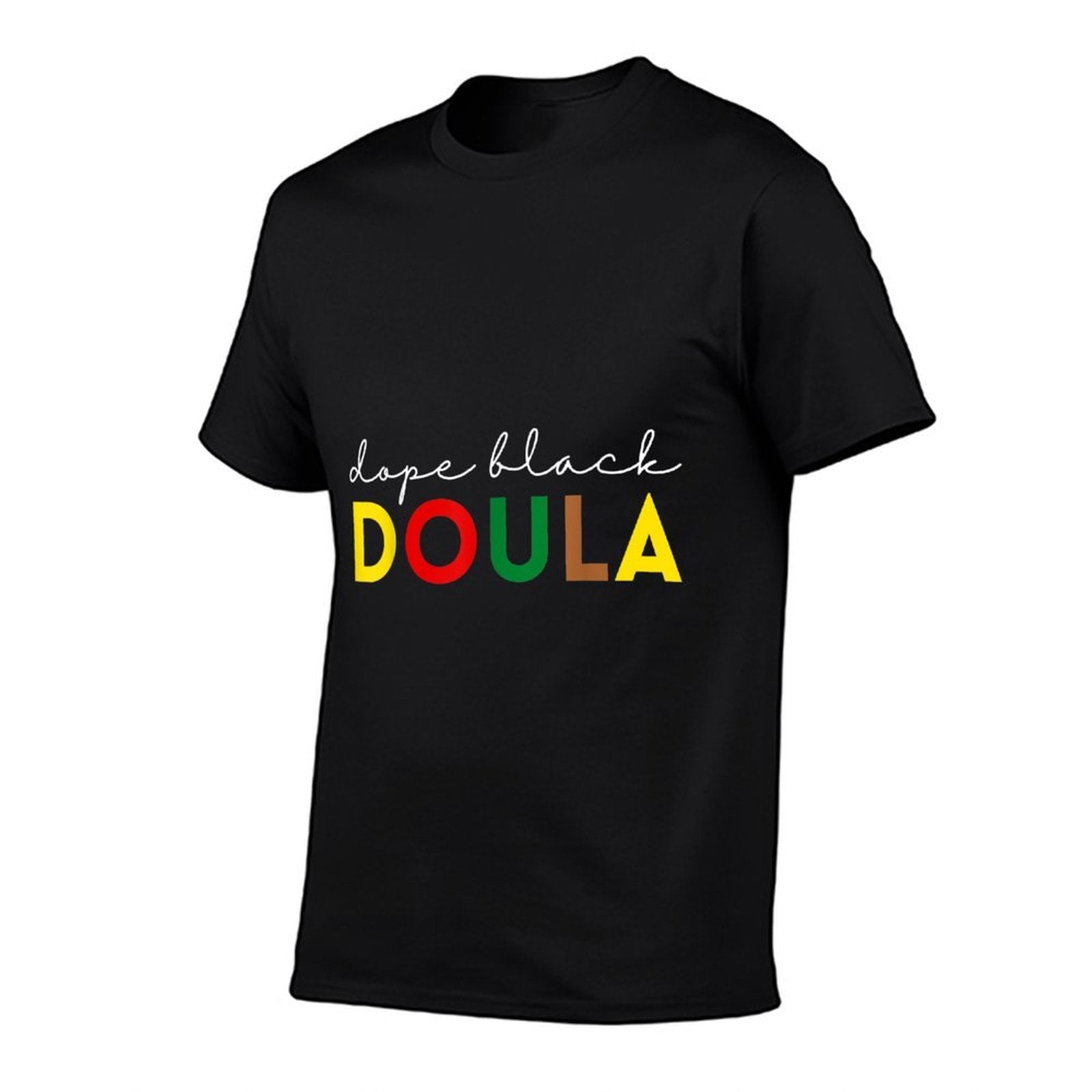 Dope Black Doula African American Midwife Birth Educator  Vintage-inspired T-Shirt