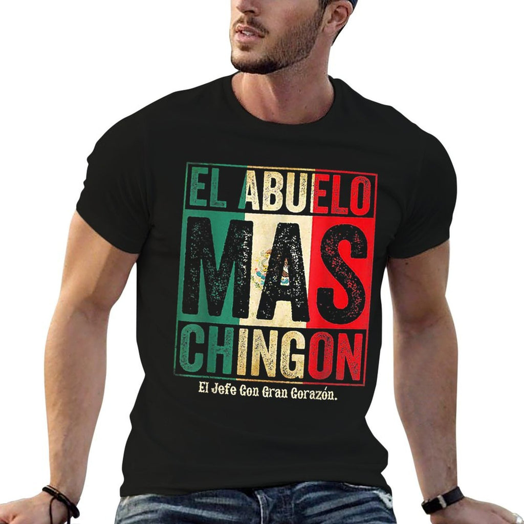 El Abuelo Mas Chingon Jefe Con Gran Corazon  Relaxed-fit T-Shirt