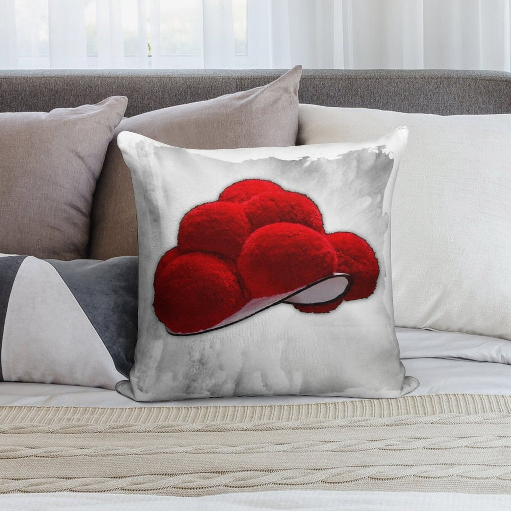 Black Forest Hat Bollenhut ART 1.5 Soft Durable Construction Throw Pillow