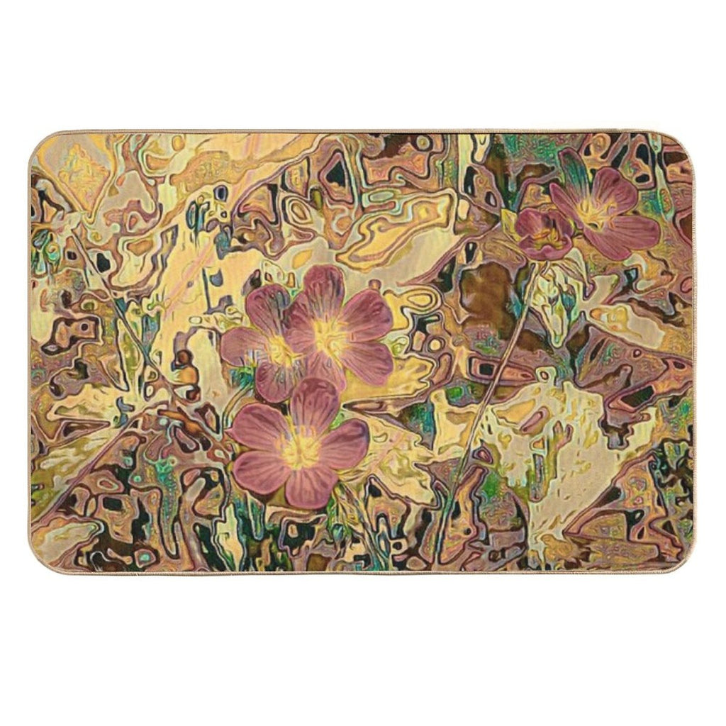 Dreaming A Mayan Menagerie  Versatile Bath Mat