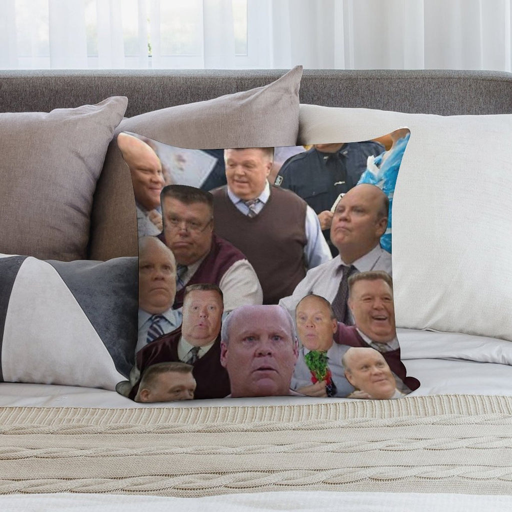 Hitchcock And Scully Collage Soft Multiple Sizes Throw Pillow