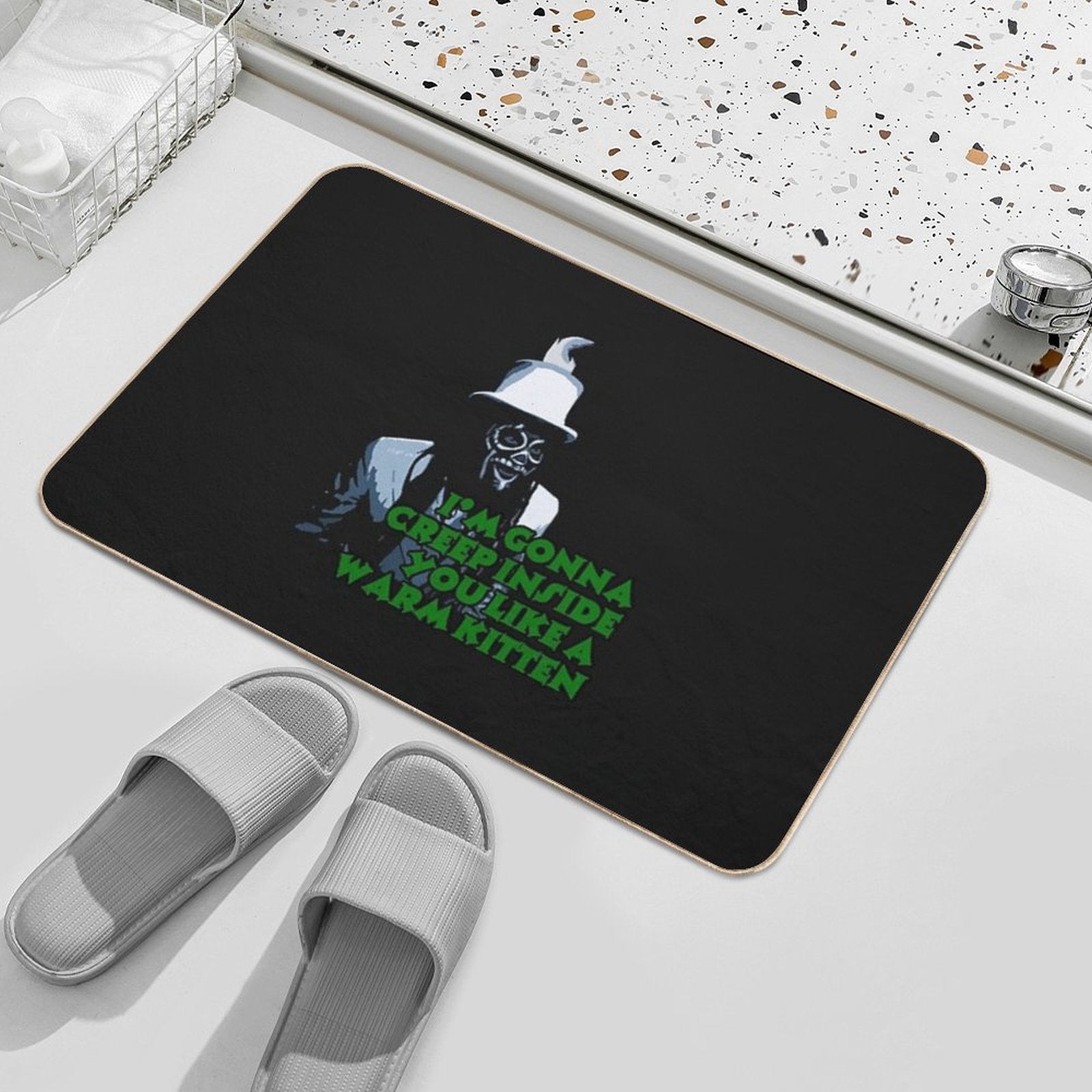 The Spirit of Jazz Warns...Mighty Boosh  Anti-Trip Bath Mat