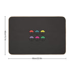 Umbrella Academy, 6 Umbrellas, Colors  Dirt-Trapping Bath Mat