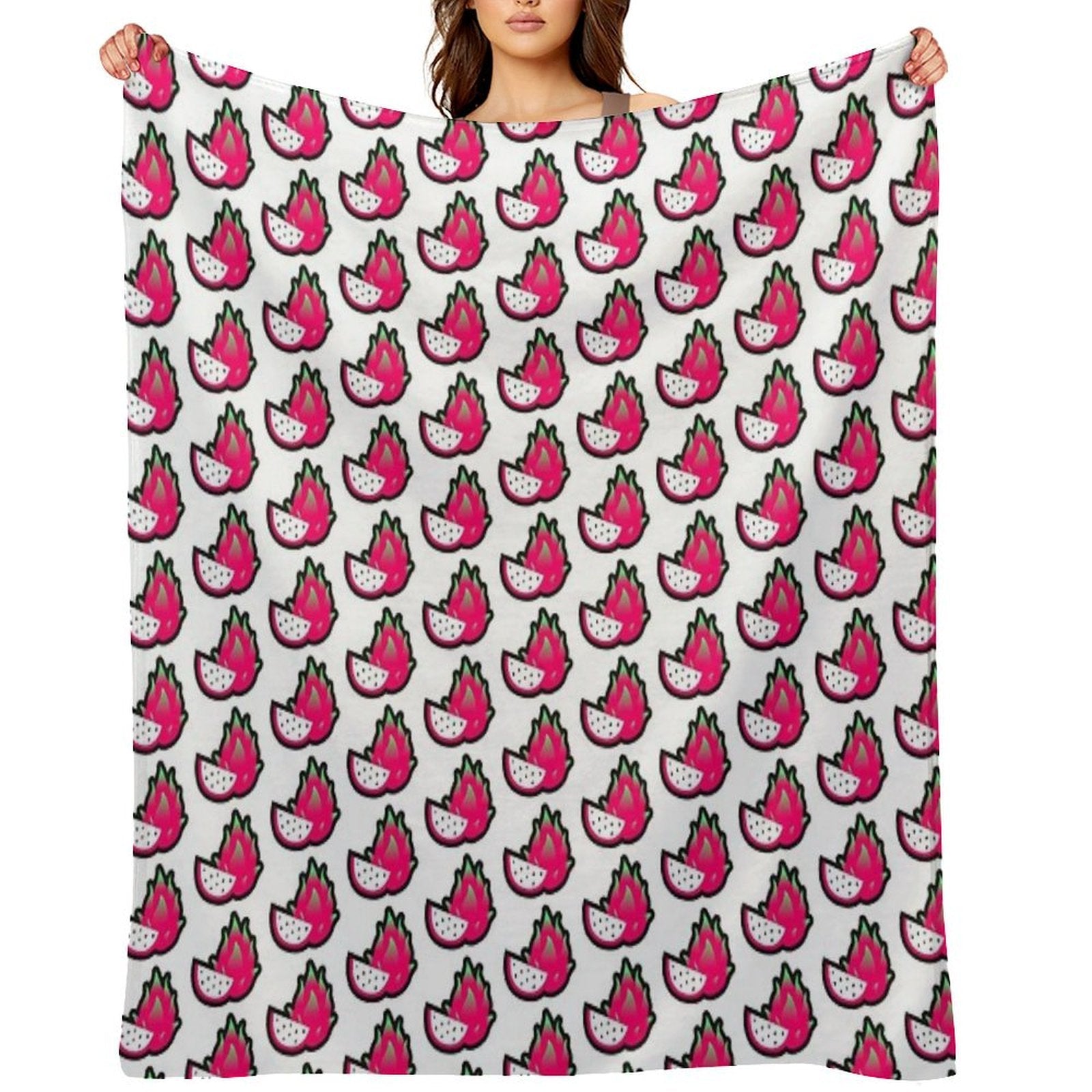 Dragon Fruit Comfort Throw Blanket