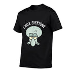 SpongeBob SquarePants Squidward I Hate Everyone  Classic T-Shirt