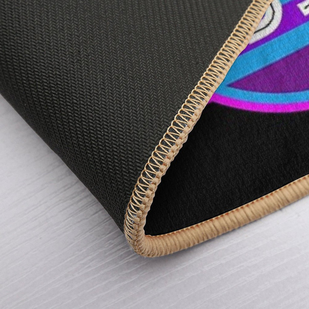 Jurassic Park Vaporwave (Japanese)  Dirt-Trapping Bath Mat