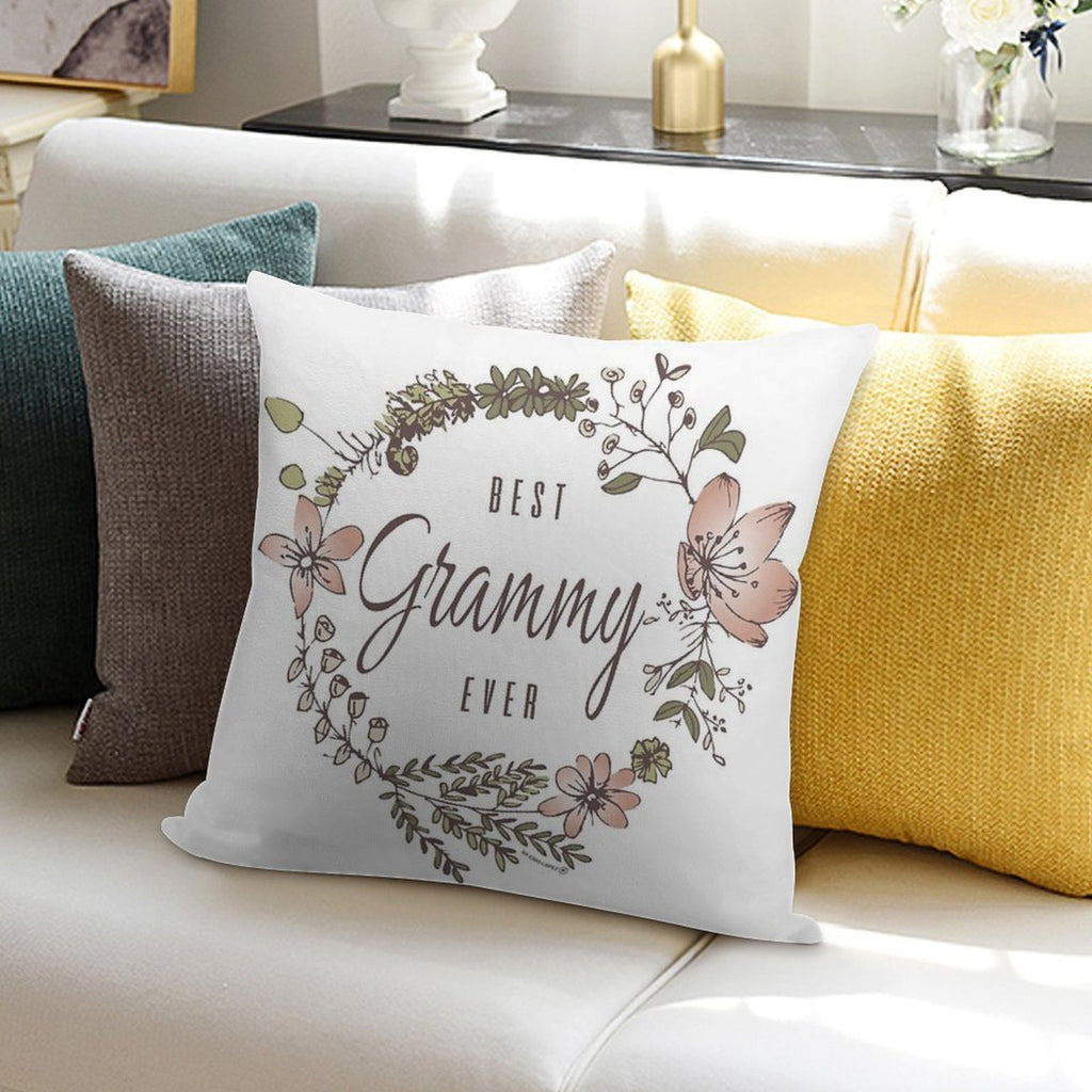 Best Grammy Ever Soft Gift Ready Throw Pillow
