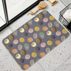 Modern Dot Pattern  Multi-Purpose Bath Mat