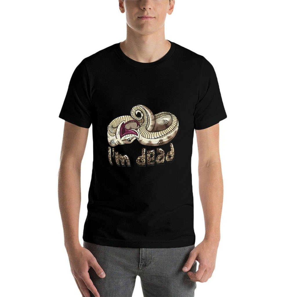 Cute Funny Hognose Snake Im Dead  Lightweight T-Shirt