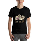 Cute Funny Hognose Snake Im Dead  Lightweight T-Shirt