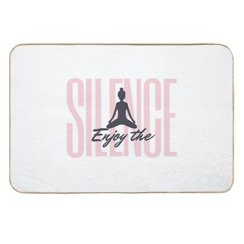 Enjoy The Silence  High-Traffic Bath Mat