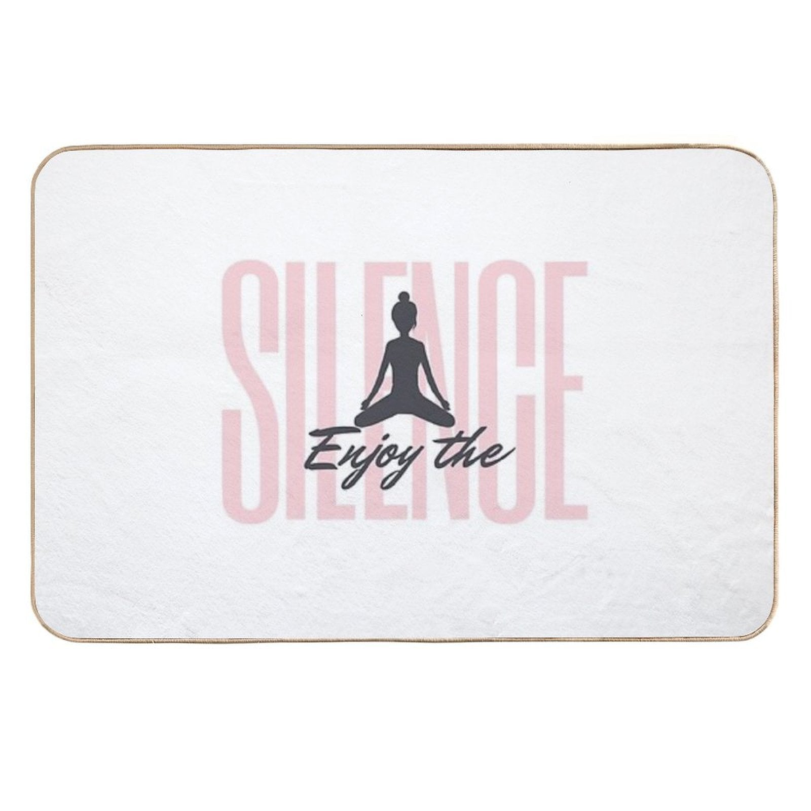 Enjoy The Silence  High-Traffic Bath Mat