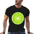 Lime Costume Fruit Halloween Lime Costume  Fade-proof Color T-Shirt