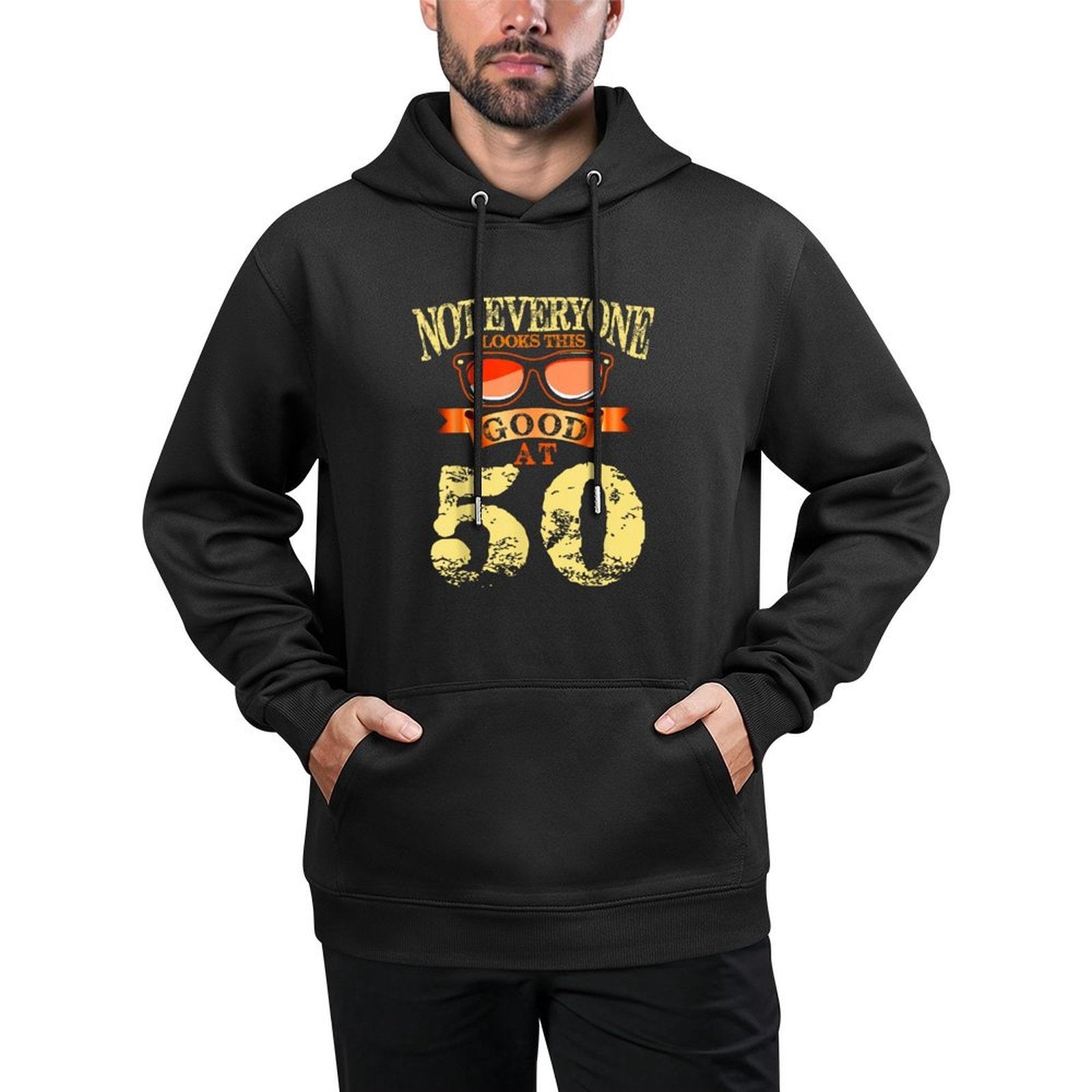 Not Everyone Look This Good At 50th Birthday 50 Yrs Old Moisture-Wicking Hoodie