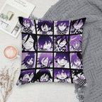 Kokichi Manga Collection (Colored) Soft Fade-Resistant Throw Pillow