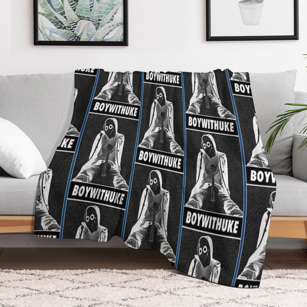 Boywithuke  Toxic  Boywithuke Songs Sustainable Throw Blanket