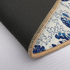 The Great Wave-Japanese Art  Absorbent Bath Mat